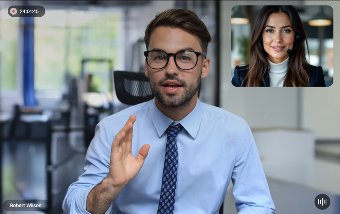 AI Interview Interface