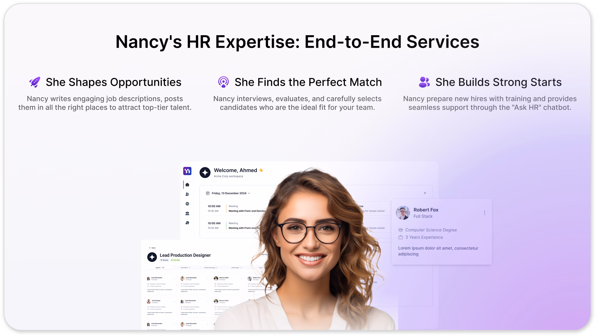Nancy's HR Expertise